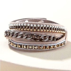 Stella & Dot Dove Wrap Bracelet